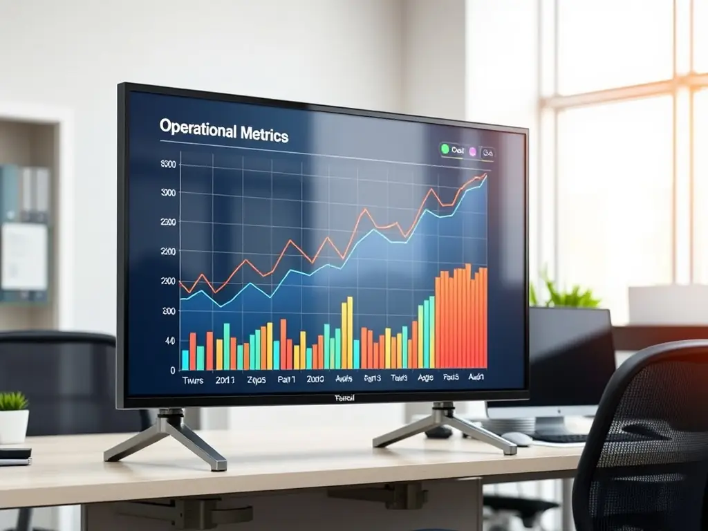 A graph showing increased employee satisfaction and retention rates after implementing the Manager Compass Conversation, demonstrating the positive impact on the company's workforce.